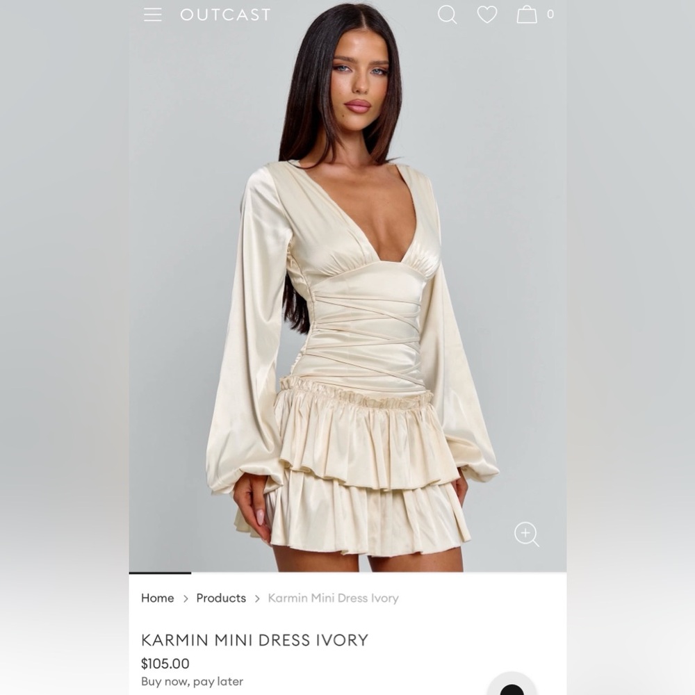 NWT Outcast Karmin Mini Dress